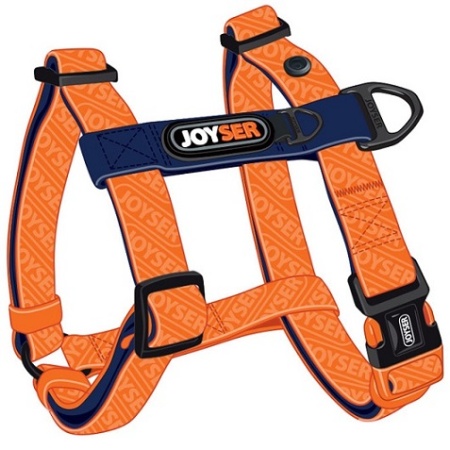 Шлейка для собак JOYSER 8018J Walk Base Step-in Harness M оранжевая
